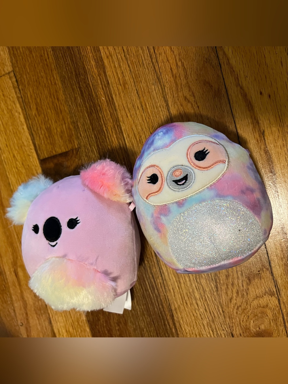 Mini squishmallows set of 2 Koala and Sloth